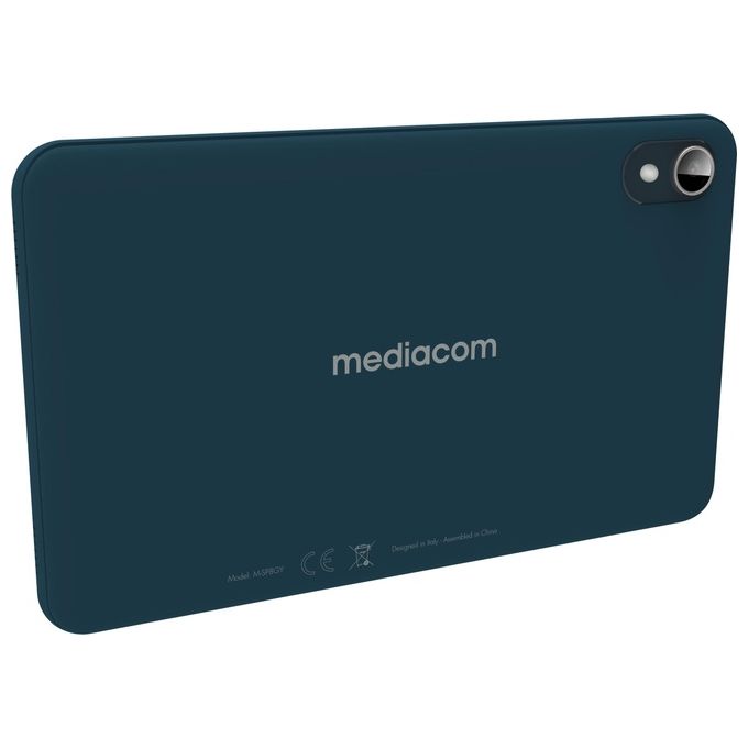 Mediacom M-SP8GY SmartPad Iyo 8 Tablet Android 14 8'' 3 GB RAM 32 GB Wi-Fi 6 Rockchip RK3562 colore Nero Blu