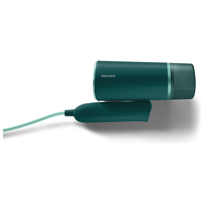 Philips STH3020-70 3000 Series Stiratore a Vapore Portatile Pieghevole 1000 W Serbatoio 120 ml Vapore 20 g-min colore Verde Scuro