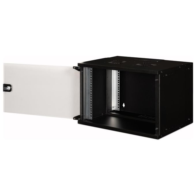 Digitus DN-49203 SOHO PRO Armadio Rack a Parete 19'' 7U 540x400 mm Carico Max 60 Kg Porta in Vetro IP20 colore Nero