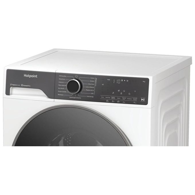 Hotpoint Delica HP 96 CARE IT Lavatrice a carica frontale 9kg 1400 giri Classe A Motore Inverter bianca