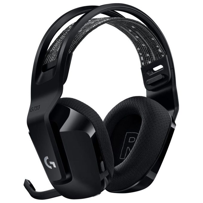 Logitech G 981-000864 G733 LIGHTSPEED Cuffia Gaming Wireless Circumaurale RGB LIGHTSYNC Microfono Blue VO!CE Driver PRO-G 40mm 29h colore Nero