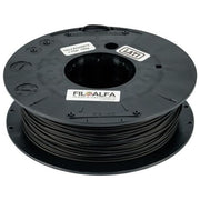 Filoalfa 1ALFAOHM Filamento PLA Conduttivo per Stampa 3D 1.75 mm 150 g colore Nero