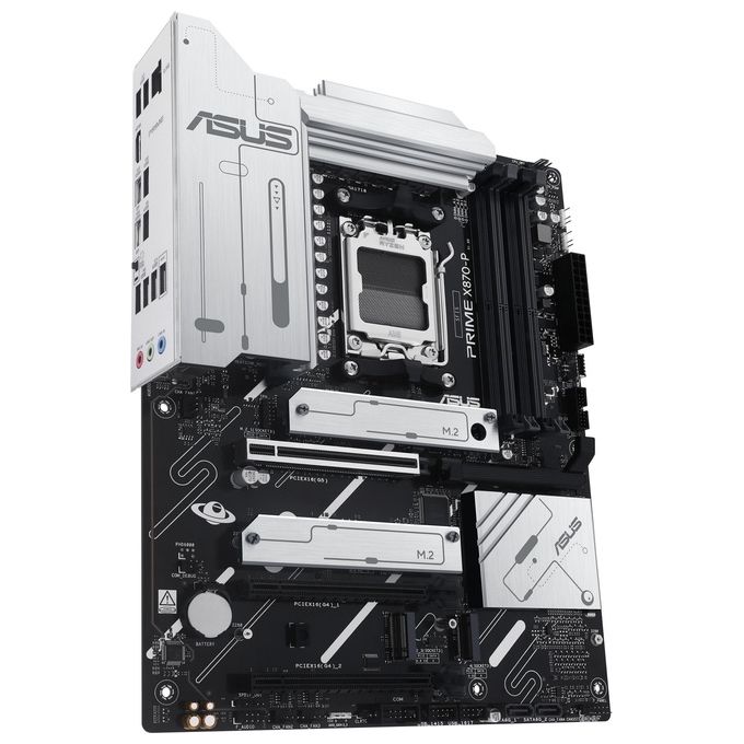 ASUS 90MB1IT0-M0EAY0 PRIME Scheda Madre AM5 DDR5 USB4 PCIe 5.0 M.2 Wi-Fi 7 colore Nero