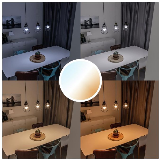 TRUST Lampadina Smart Dimmerabile WiFi B22 71299-TRUST per Illuminazione Intelligente