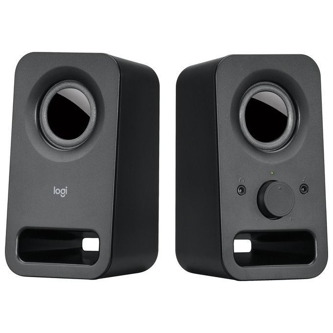 Logitech Z150 Altoparlanti PC 2.0 Canali 3W Cablati Nero Connettore 3.5mm