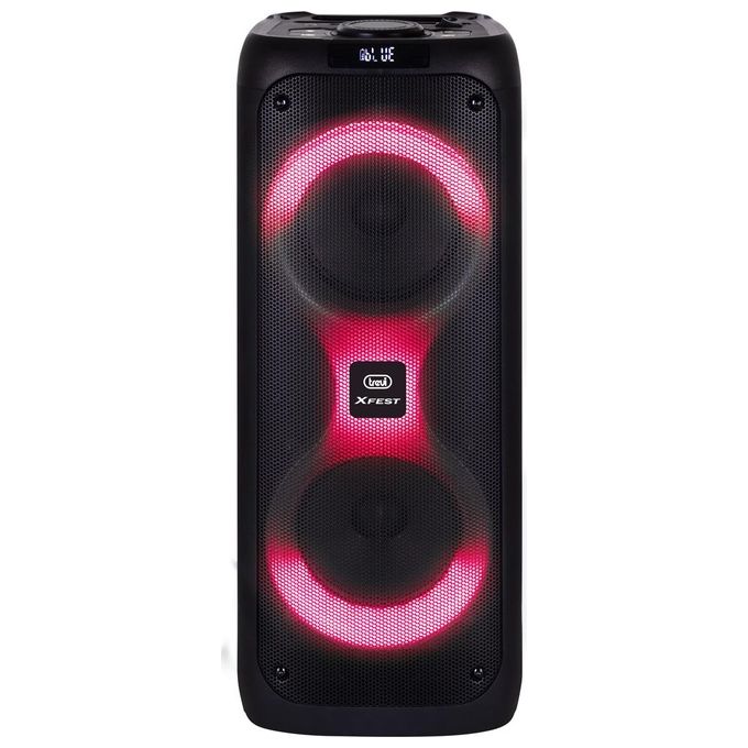 Trevi XF 480 KB XFest Altoparlante Amplificato Portatile 35W Wireless Karaoke USB Micro SD AUX-IN TWS Batteria Integrata colore Nero