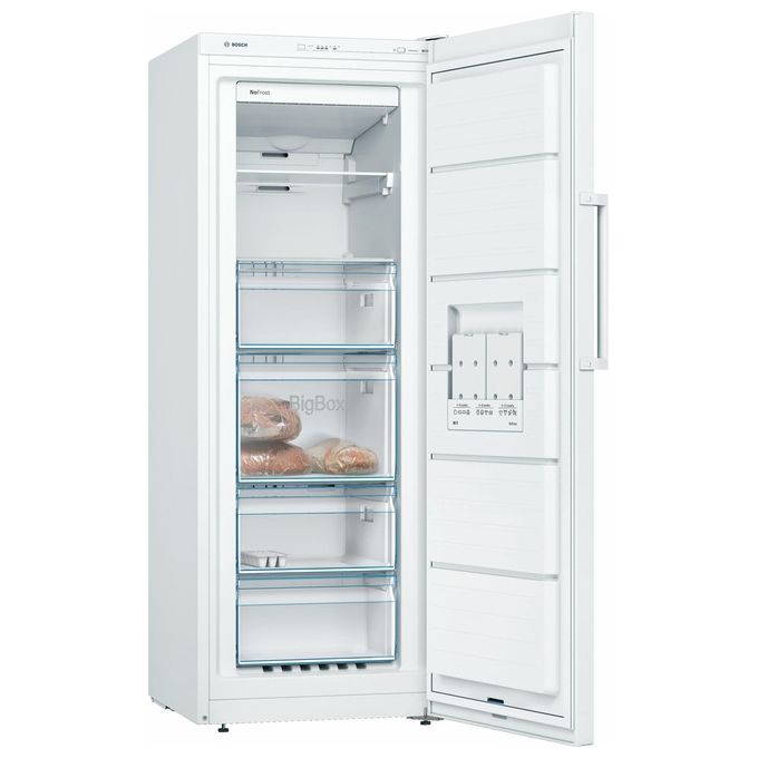 Bosch GSN29VWEP Serie 4 Congelatore Verticale 200 L 161 cm Classe E 39 dB No Frost colore Bianco