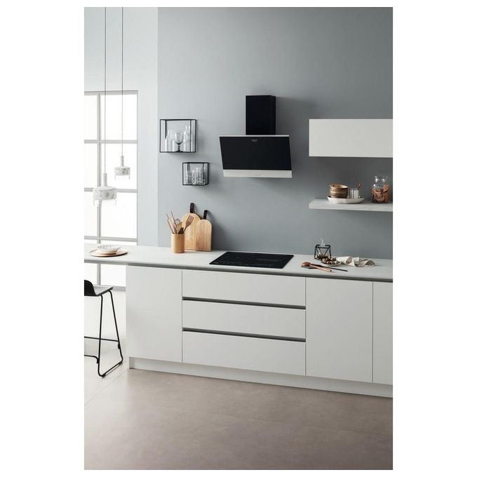 Hotpoint HB 3160C NE Piano cottura a induzione 59 cm 4 zone Flexi Duo Touch 7200 W colore Nero