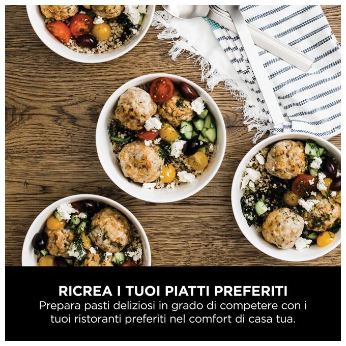 Ninja Speedi ON400EU Pentola Elettrica Rapida e Friggitrice ad Aria