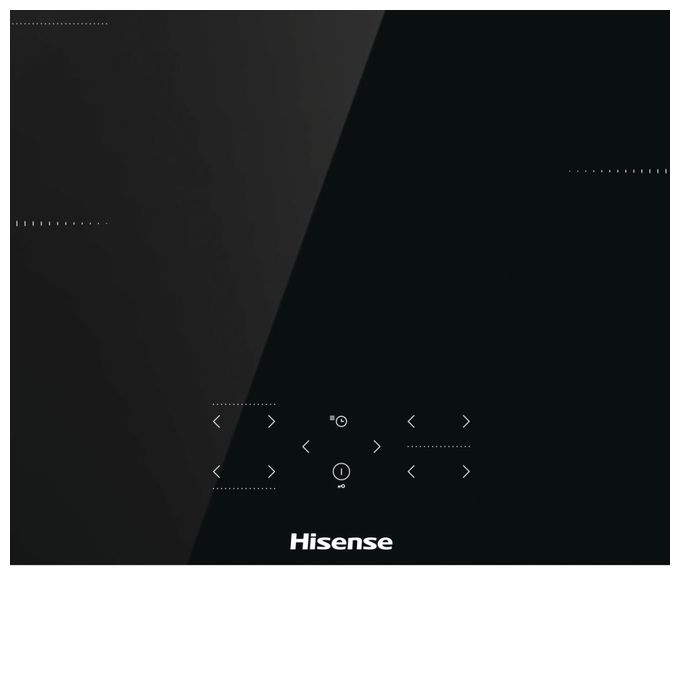 Hisense HI8421BSC Piano cottura a induzione 80 cm 4 zone Touch Bridge Zone Super Zone Booster colore Nero