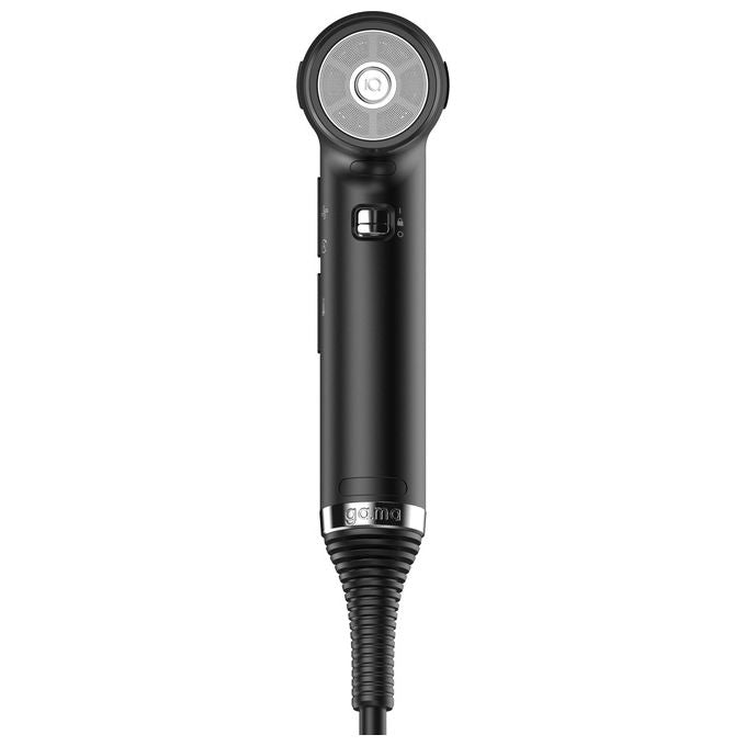 Ga.ma PH6065.BK iQ1 Perfetto Asciugacapelli 1600W Motore Brushless 110000 rpm Oxy-Active 3 velocita' 4 temperature colore Nero