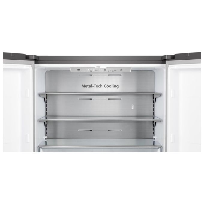 Hisense RQ758N4SWSE Frigorifero Americano 4 Porte 606 L 178 cm Classe E 37 dB Total No Frost WiFi (178x91x72 cm) colore Inox