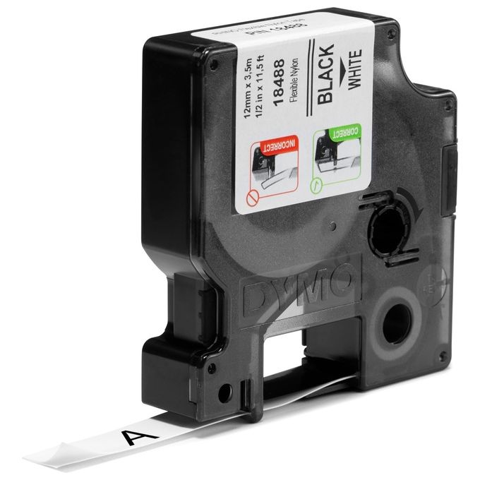 Dymo Nastro Da 12mmx3.5m Nylon N B