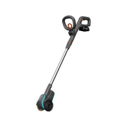 Gardena 14820-20 Spazzatrice Elettrica per Erbacce Batteria 18 V con Tubo Telescopico e Spazzola in Acciaio colore Verde Grigio