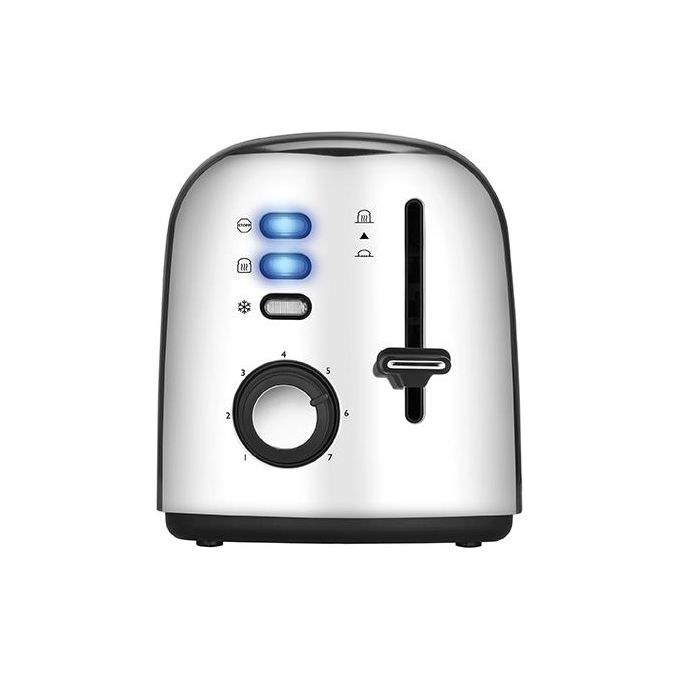 Unold Toper 2 Retro Tostapane a 2 Fette 950W in Acciaio Inox