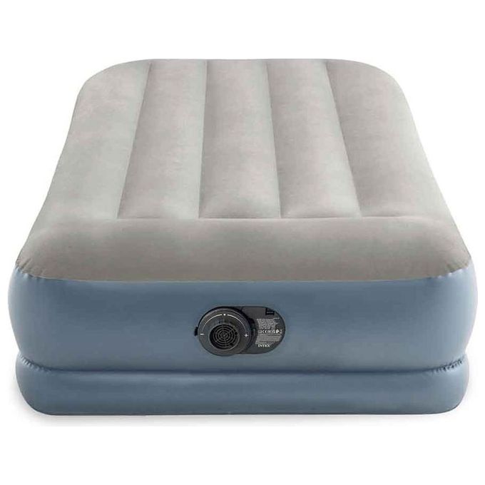 Intex Materasso Pillow Rest Mid-Rise Singolo Dura Beam Con Tecnologia Fiber Te