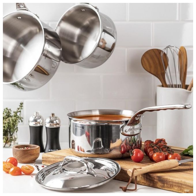 De Buyer Affinity Casseruola Inox con Coperchio 18cm