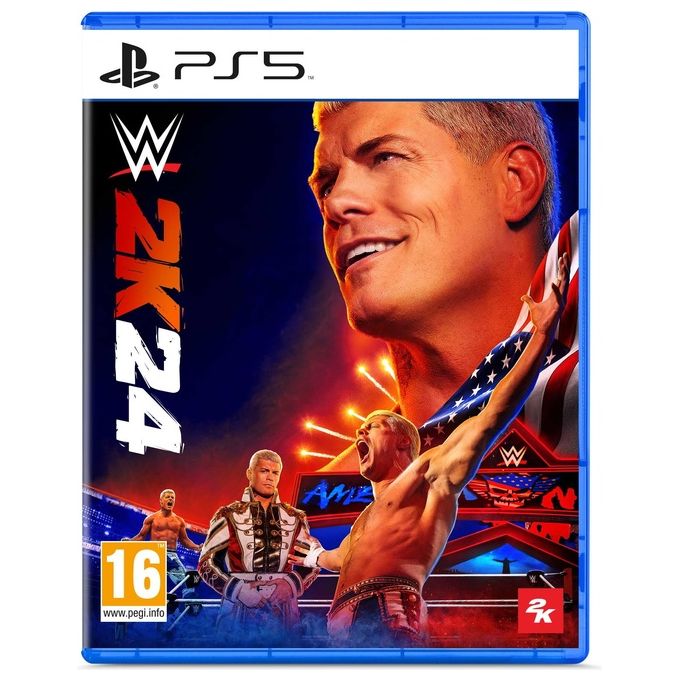 2K SWP50894 WWE 2K24 Videogioco Standard ITA PlayStation 5 PEGI 16 Multiplayer