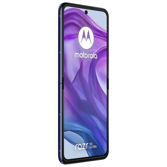 Motorola Razr 50 Ultra, 6.9 Pollici, Doppia SIM, Android 14 5G, Blu Marino
