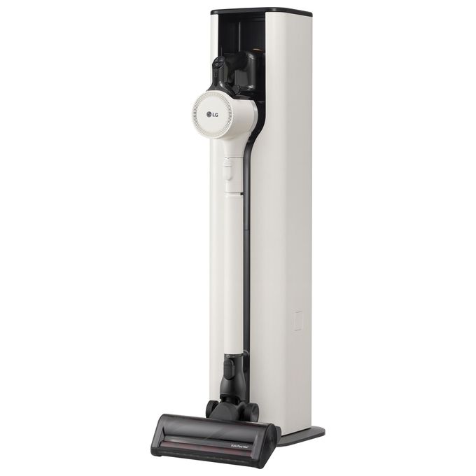 LG A9T-PRIME1C CordZero Aspirapolvere Scopa Elettrica senza Fili 260W 60 min 1.05 L Auto-svuotamento Wi-Fi 83 dB colore Beige