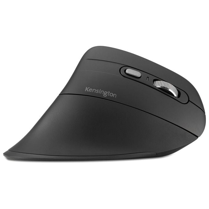 Kensington K72482WW Pro Fit Ergo MY630 EQ Mouse Ricaricabile Wireless con Bluetooth e Ricevitore USB-A 55% Materiale Riciclato Batteria Fino a 4 Mesi colore Nero