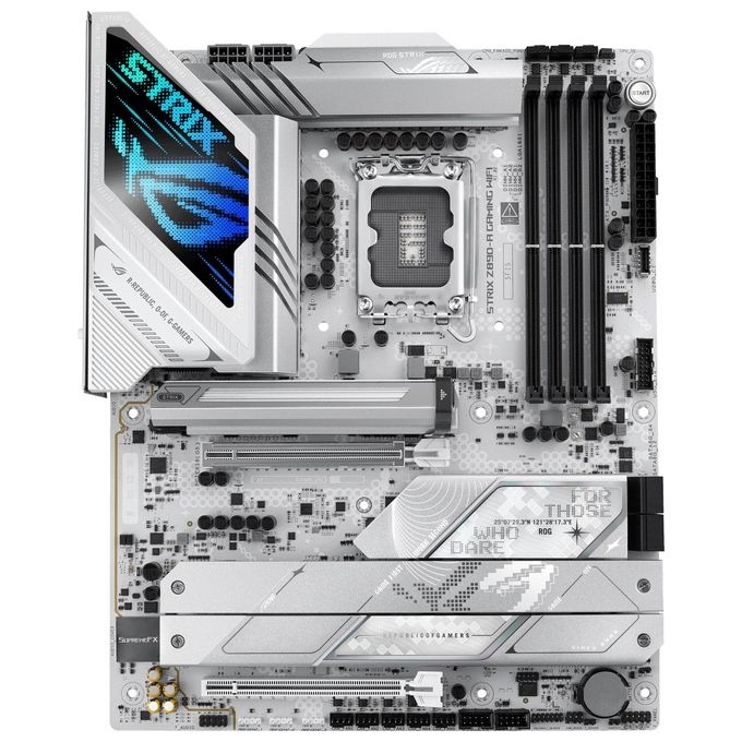 ASUS 90MB1I90-M0EAY0 ROG STRIX Z890-A GAMING WIFI Scheda madre ATX Intel Z890 LGA 1851 DDR5-SDRAM fino a 8600 MHz Wi-Fi 7 Bluetooth 5.4 colore Bianco
