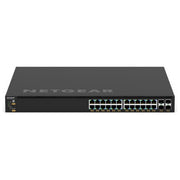 NETGEAR GSM4328-100NES GSM4328 Switch Gestito L3 24 Porte Gigabit PoE+ 4 SFP+ 648 W colore Nero