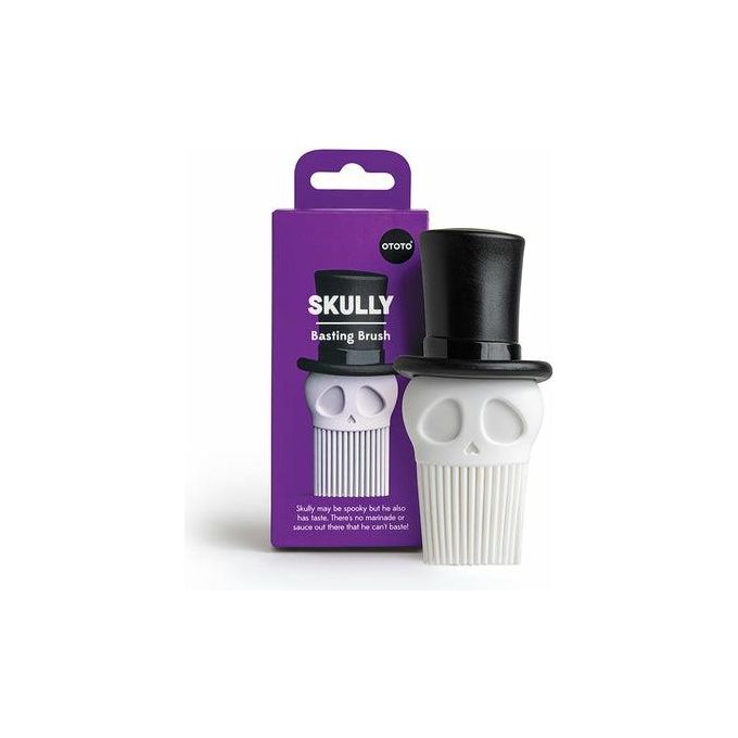 Ototo Skull Brush Pennello da Cucina Silicone