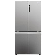 Haier HCR5919ENMP Cube 90 Serie 5 Frigorifero Americano 4 Porte 528 L 190 cm Classe E 38 dB Total No Frost colore Platino Inox
