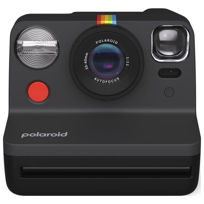 Polaroid 9095 Now Gen 2 Fotocamera Istantanea Autofocus Pellicole i-Type 600 Flash integrato Batteria USB-C colore Nero