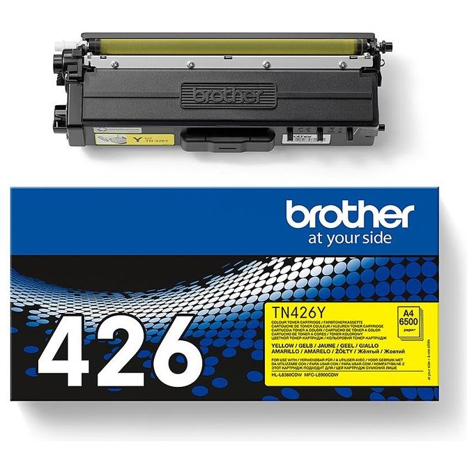 Brother TN426Y Toner Giallo Hl-l8260cdw 8360cdw 6500 Pagine
