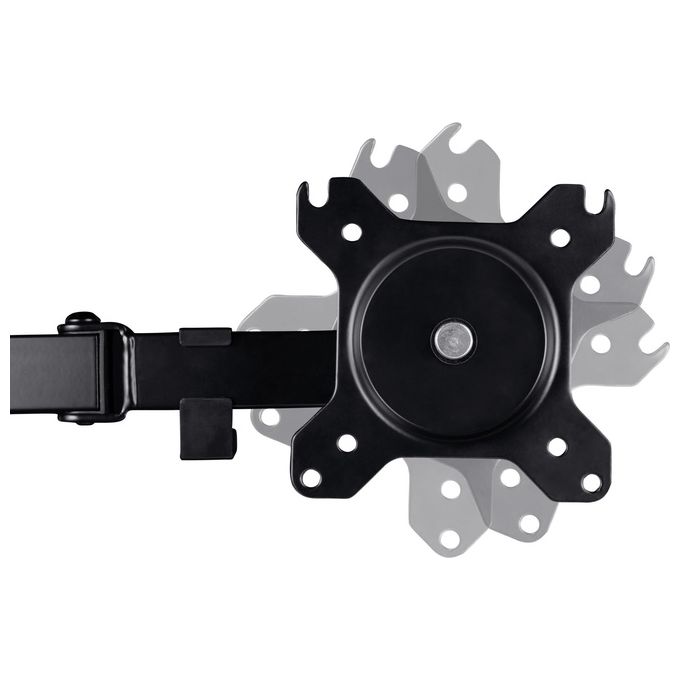 Trust 23941 GXT 1120 Mara Supporto Doppio Monitor fino a 32'' VESA 75 100 2 Display 16 Kg colore Nero