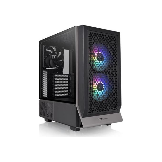Thermaltake CA-1Y2-00M1WN-00 Ceres 300 TG Case PC Midi Tower ATX EATX micro ATX Mini-ITX Vetro Temperato 7 slot espansivi 2x USB 3.2 Gen 1 1x USB 3.2 Gen 2 Tipo C colore Nero