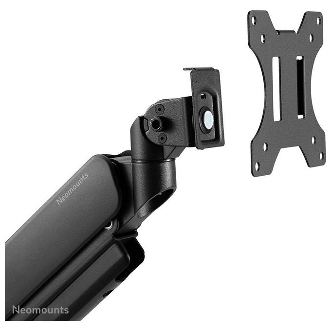 Neomounts 14793741000 NEXT Core Braccio porta-monitor full motion 17-42'' 15 Kg VESA 75x75 100x100 mm molla a gas rotazione 360° colore Nero