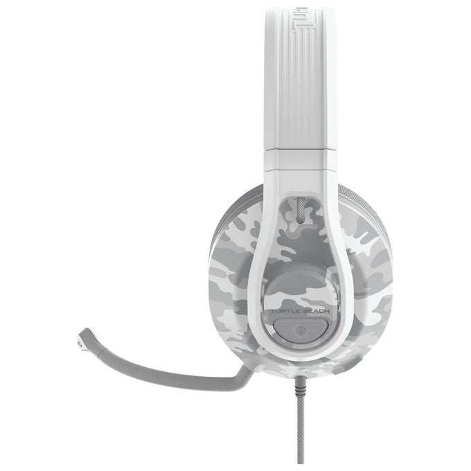 Turtle Beach TBS-6405-02 Recon 500 Cuffie Gaming Cablate Driver 60 mm Microfono Rimovibile Multipiattaforma colore Bianco