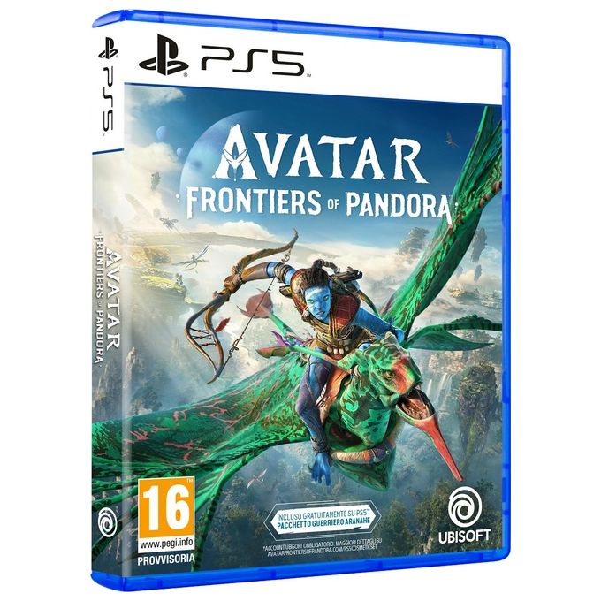 Ubisoft Avatar Frontiers of Pandora Videogioco PlayStation 5 Azione Avventura PEGI 16 Multiplayer Online