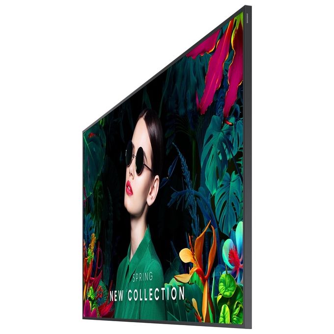Samsung LH65QMCEBGCXEN QM65C Display Professionale Segnaletica Digitale 65'' 4K UHD 500 cd-m² 24-7 Tizen 7.0 colore Nero