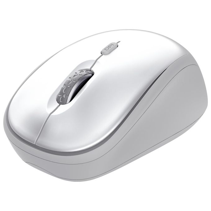 Trust Tastiera e Mouse Ody II Silent Bianco