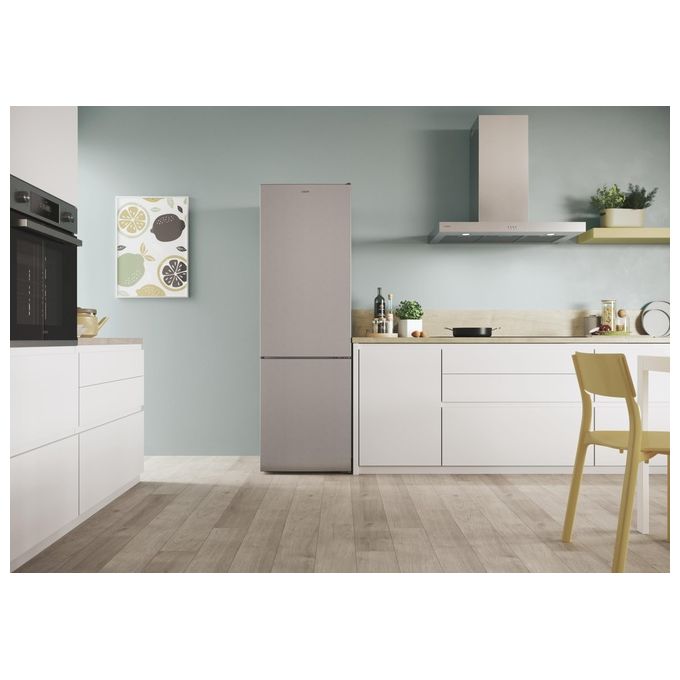 Candy CCT3L517ES City Combi Frigorifero Combinato 260 L 176 cm Classe E 39 dB Low Frost colore Argento