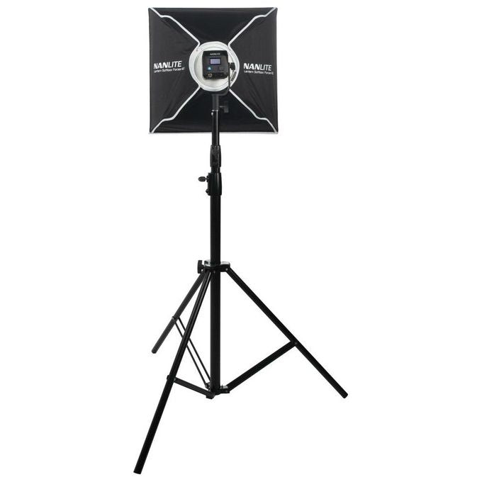 Nanlite LT-FMM-60 Softbox a Lanterna Sferica 45 cm per Forza 60 60B attacco Bowens 270° colore Argento Bianco