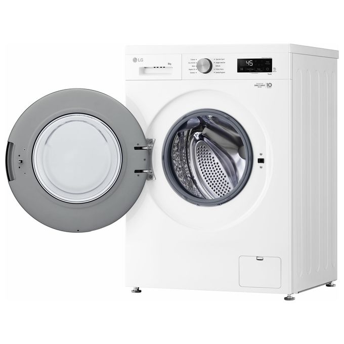 LG F4NX1008NWK Serie X1 Lavatrice Frontale 8 Kg 1400 rpm Classe A 6 Motion Wi-Fi Allergy Care (85x60x55 cm) colore Bianco