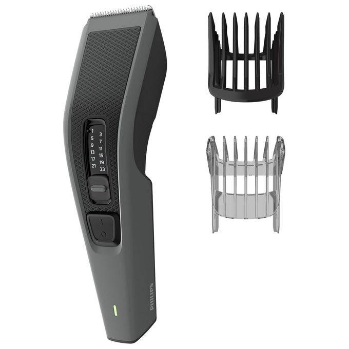 Philips HC3525-15 Hairclipper Series 3000 Regolacapelli Lame Autoaffilanti 13 Lunghezze Autonomia 45 min colore Nero