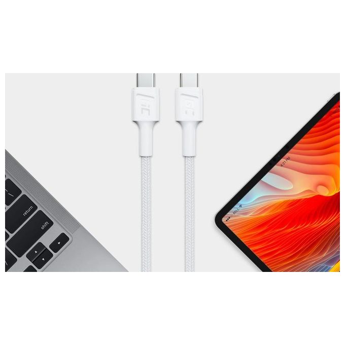 Green Cell PowerStream Cavo 120cm Usb-C