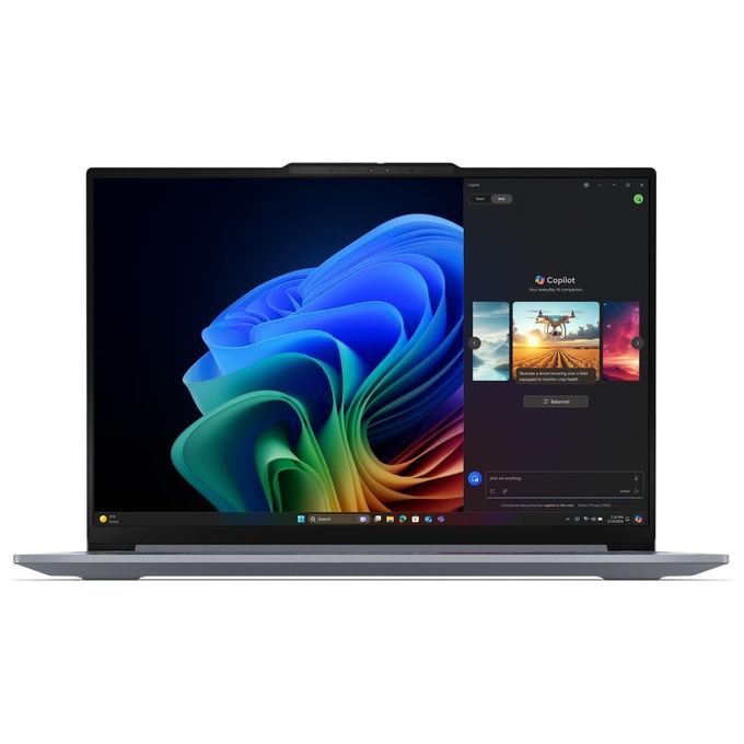 Lenovo 21NH0005IX ThinkBook 16 G7 QOY Notebook 16'' Snapdragon X1P-42-100 16 GB RAM 512 GB SSD Wi-Fi 7 Windows 11 Pro colore Grigio