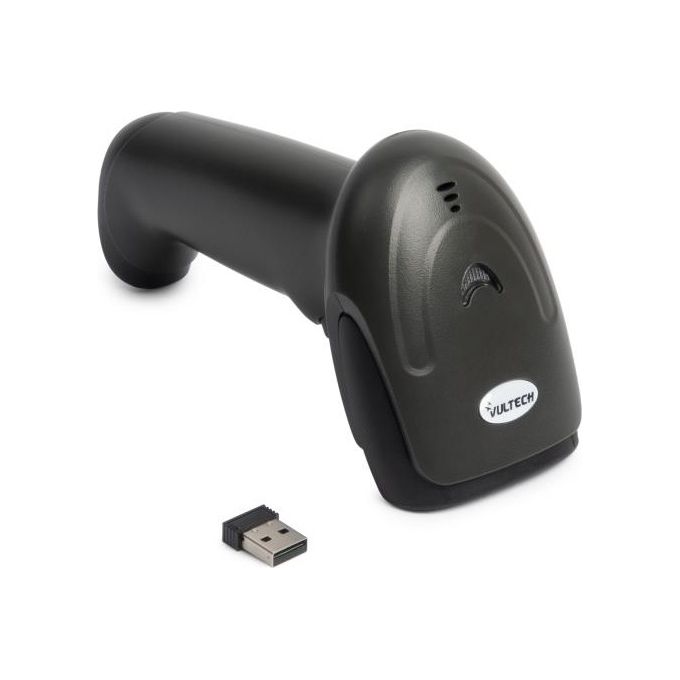 Vultech BC-06WBT Lettore Barcode Scanner Laser 1D Wireless 2.4 GHz Bluetooth 4.0 IP54 Autonomia 30 ore