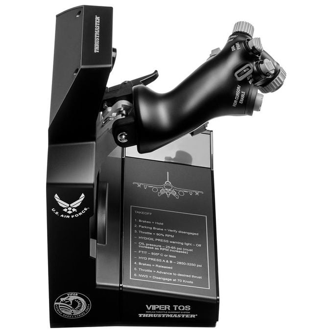 Thrustmaster 4060252 Viper TQS Joystick 21 Pulsanti 5 Assi Sensore H.E.A.R.T USB-C colore Nero