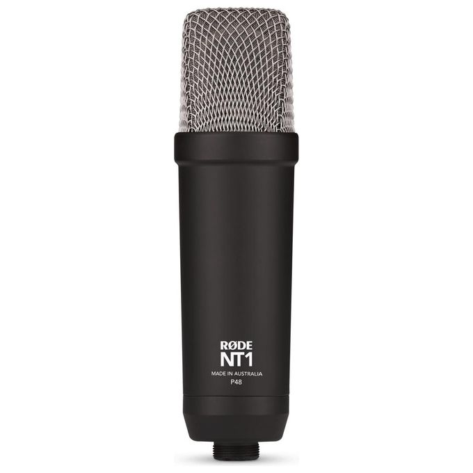 RØDE NT1SIGNATUREBLACK NT1 Signature Microfono da studio Sensibilita' -32 dB Risposta in frequenza 20 - 20000 Hz Impedenza 100 Ω Alimentazione dC colore Nero