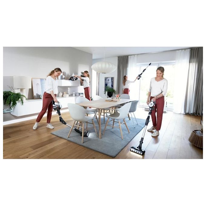 Bosch BBS711W Unlimited Scopa Elettrica Senza Filo Senza Sacchetto 0.3 L Batteria 18V 3Ah colore Bianco
