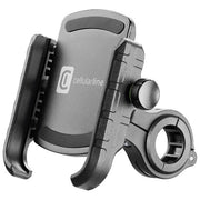 Cellularline MOTOHOLDERALUK Rider Steel Supporto Smartphone Universale Manubrio Alluminio Bicicletta Moto Rotazione 360° colore Nero
