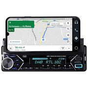 Trevi SCD 5753 DAB Autoradio 1 DIN DAB+ Bluetooth 5.0 160W USB MicroSD Display LCD colore Nero